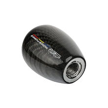 Load image into Gallery viewer, Brand New Universal Mugen Black Real Carbon Fiber Manual Gear Stick Shift Knob Shifter M8 M10 M12