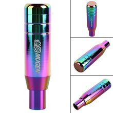 Load image into Gallery viewer, Brand New Universal JDM 13CM Mugen Aluminum Neo Chrome Automatic Gear Stick Shift Knob Lever Shifter