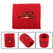 Load image into Gallery viewer, Brand New 2PCS Racing Mugen Power Red Car Reservoir Tank Oil Cover Sock Racing Tank Sock