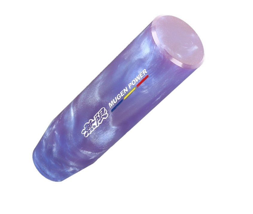 Brand New Universal Mugen Purple Pearl Long Stick Manual Car Gear Shift Knob Shifter M8 M10 M12