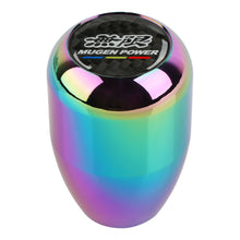 Load image into Gallery viewer, Brand New JDM Mugen Universal Real Carbon Fiber Sticker Aluminum Manual Gear Stick Neo Chrome Shift Knob Shifter M8 M10 M12