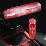 Brand New Universal Mugen Red Pearl Long Stick Manual Car Gear Shift Knob Shifter M8 M10 M12