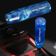 Load image into Gallery viewer, Brand New Universal Mugen Blue Pearl Long Stick Manual Car Gear Shift Knob Shifter M8 M10 M12