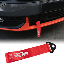 Load image into Gallery viewer, Brand New Universal Mugen Power High Strength Red Tow Towing Strap Hook For Front / REAR BUMPER JDM