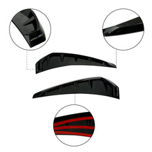Load image into Gallery viewer, Brand New Mugen Universal Car Glossy Black Side Door Fender Vent Air Wing Cover Trim ABS Plastic