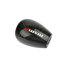 Load image into Gallery viewer, Brand New Universal Nismo Black Real Carbon Fiber Manual Gear Stick Shift Knob Shifter M8 M10 M12