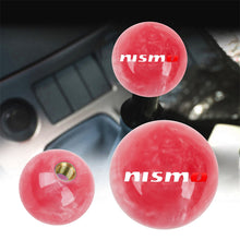 Load image into Gallery viewer, Brand New Universal Nismo JDM Red Pearl 54mm Round Ball SHIFT KNOB M8 M10 M12