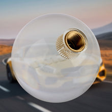 Load image into Gallery viewer, BRAND NEW Universal Nismo Crystal Glass Round Ball Transparent Manual Gear Shift Knob M8 M10 M12