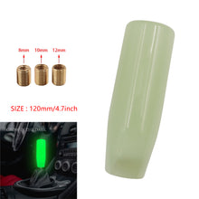Load image into Gallery viewer, Brand New 12CM JDM Glow in the Dark Green Manual Car Gear Long Stick Shift Knob Shifter M8 M10 M12