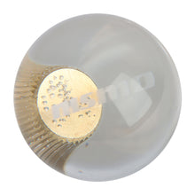 Load image into Gallery viewer, BRAND NEW Universal Nismo Crystal Glass Round Ball Transparent Manual Gear Shift Knob M8 M10 M12