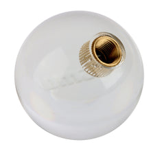 Load image into Gallery viewer, BRAND NEW Universal Nismo Crystal Glass Round Ball Transparent Manual Gear Shift Knob M8 M10 M12
