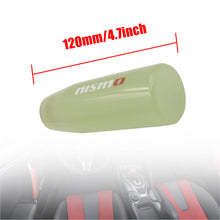 Load image into Gallery viewer, Brand New Universal 12CM Nismo Glow in the Dark Green Pearl Long Stick Manual Car Gear Shift Knob Shifter M8 M10 M12