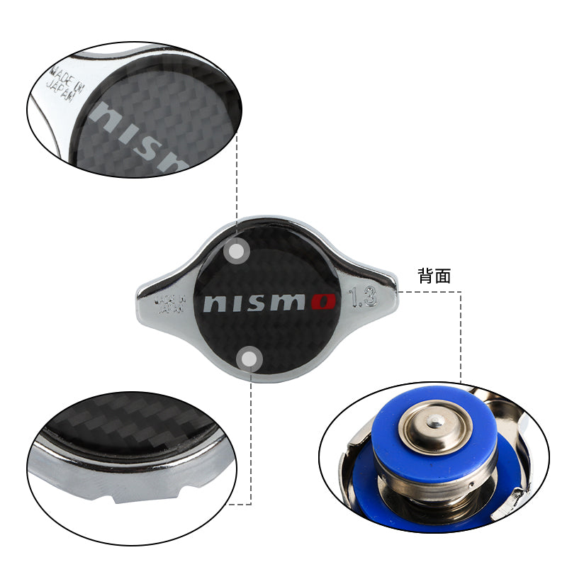 Brand New JDM 1.3bar 15mm Nismo Racing Cap High Pressure Radiator Cap