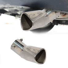 Load image into Gallery viewer, Brand New Universal Silver Heart Shaped Stainless Steel Car Exhaust Pipe Muffler Tip Trim Bend