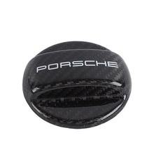 Load image into Gallery viewer, BRAND NEW UNIVERSAL Porsche Real Carbon Fiber Gas Fuel Cap Cover For Porsche