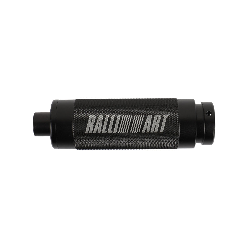 Brand New Ralliart Black Aluminum Car Handle Hand Brake Sleeve Universal Fitment Cover