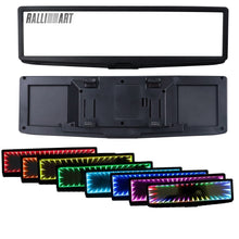 Load image into Gallery viewer, BRAND NEW UNIVERSAL RALLIART JDM MULTI-COLOR GALAXY MIRROR LED LIGHT CLIP-ON REAR VIEW WINK REARVIEW