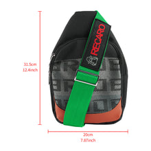 Load image into Gallery viewer, Brand New JDM RECARO Green Backpack Molle Tactical Sling Chest Pack Shoulder Waist Messenger Bag