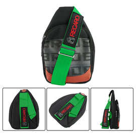 Brand New JDM RECARO Green Backpack Molle Tactical Sling Chest Pack Shoulder Waist Messenger Bag