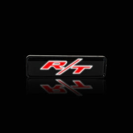 BRAND NEW 1PCS R/T NEW LED LIGHT CAR FRONT GRILLE BADGE ILLUMINATED DECAL STICKER