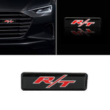 BRAND NEW 1PCS R/T NEW LED LIGHT CAR FRONT GRILLE BADGE ILLUMINATED DECAL STICKER