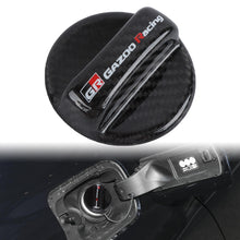 Load image into Gallery viewer, BRAND NEW UNIVERSAL TOYOTA GR GAZOO RACING Real Carbon Fiber Gas Fuel Cap Cover For Toyota