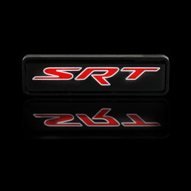 BRAND NEW 1PCS SRT NEW LED LIGHT CAR FRONT GRILLE BADGE ILLUMINATED DECAL STICKER