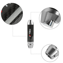 Load image into Gallery viewer, Brand New TRD Universal Real Carbon Fiber Silver Aluminum Automatic Transmission Racing Gear Shift Knob