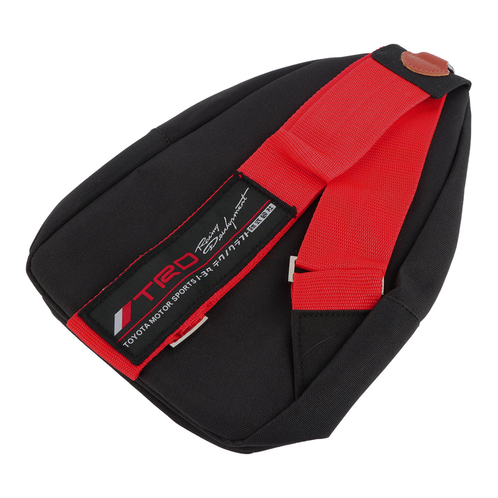 Brand New JDM TRD Red Backpack Molle Tactical Sling Chest Pack Shoulder Waist Messenger Bag