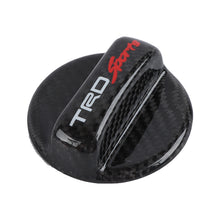 Load image into Gallery viewer, BRAND NEW UNIVERSAL TRD SPORTS Real Carbon Fiber Gas Fuel Cap Cover For Toyota
