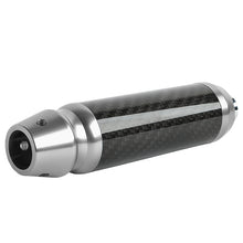 Load image into Gallery viewer, Brand New TRD Universal Real Carbon Fiber Silver Aluminum Automatic Transmission Racing Gear Shift Knob