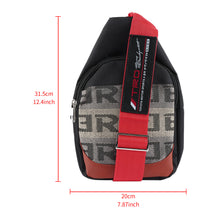 Load image into Gallery viewer, Brand New JDM TRD Red Backpack Molle Tactical Sling Chest Pack Shoulder Waist Messenger Bag