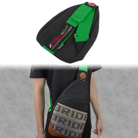 Brand New JDM TRD Green Backpack Molle Tactical Sling Chest Pack Shoulder Waist Messenger Bag