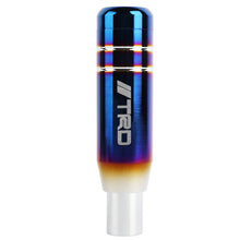 Load image into Gallery viewer, Brand New Universal JDM 13CM TRD Aluminum Burnt Blue Automatic Gear Stick Shift Knob Lever Shifter