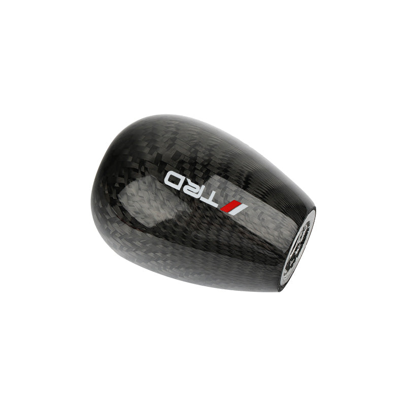 Brand New Universal TRD Black Real Carbon Fiber Manual Gear Stick Shift Knob Shifter M8 M10 M12