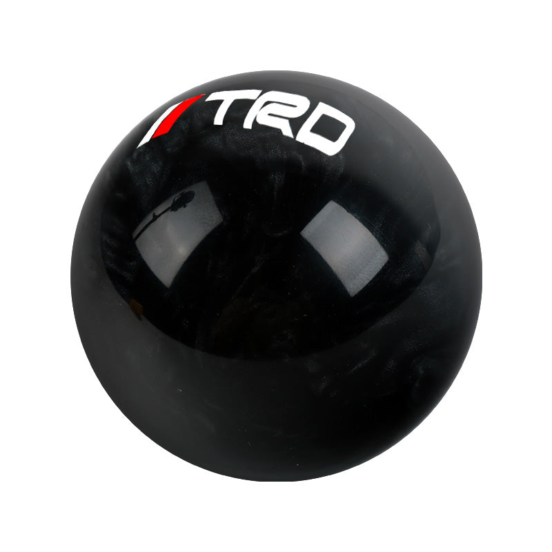 Brand New Universal TRD JDM Black Pearl 54mm Round Ball SHIFT KNOB M8 M10 M12