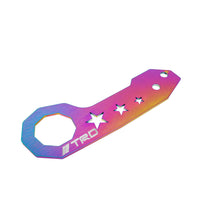 Load image into Gallery viewer, Brand New Universal JDM TRD Neo Chrome Rear Anodized Billet Aluminum Racing Tow Hook Kit