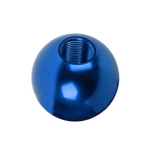 Load image into Gallery viewer, BRAND NEW UNIVERSAL TRD JDM Aluminum Blue Round Ball Manual Gear Stick Shift Knob Universal M8 M10 M12