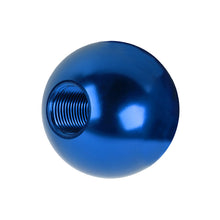 Load image into Gallery viewer, BRAND NEW UNIVERSAL TRD JDM Aluminum Blue Round Ball Manual Gear Stick Shift Knob Universal M8 M10 M12