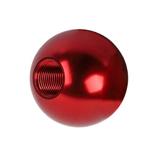 Load image into Gallery viewer, BRAND NEW UNIVERSAL TRD JDM Aluminum Red Round Ball Manual Gear Stick Shift Knob Universal M8 M10 M12