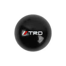 Load image into Gallery viewer, BRAND NEW UNIVERSAL TRD JDM Aluminum Black Round Ball Manual Gear Stick Shift Knob Universal M8 M10 M12
