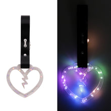 Load image into Gallery viewer, Brand New LED Broken Heart JDM TSURIKAWA Ring Subway Train Bus Handle Strap Charm Drift