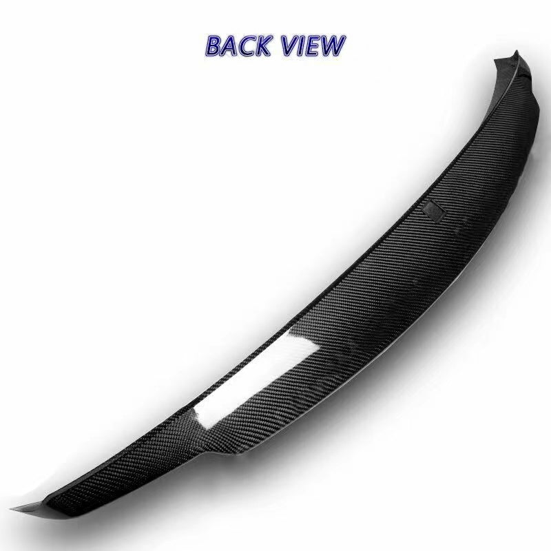 BRAND NEW 2008-2015 INFINITI G37 2DR COUPE HIGH KICK Real Carbon Fiber Rear Trunk PSM Spoiler