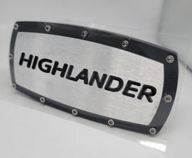 Brand New Toyota Highlander Black Tow Hitch Cover Plug Cap 2