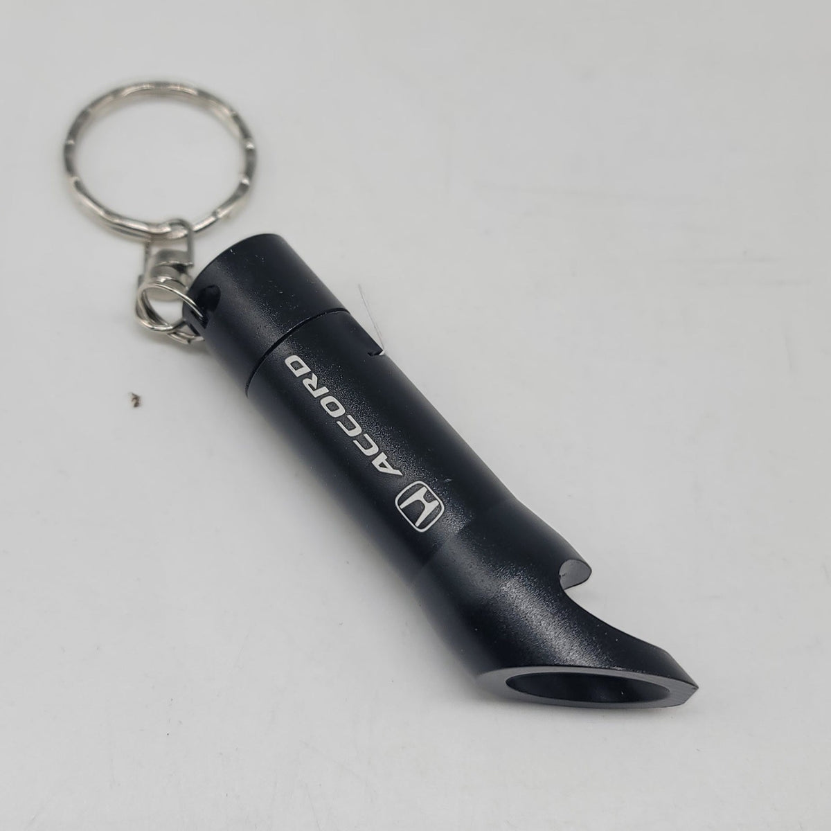 Brand New Accord Key Ring Black Keychain Flashlight Bottle Opener Auth ...