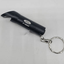 Load image into Gallery viewer, Brand New Ford F-350 Key Ring Black Keychain Flashlight Bottle Opener Authentic Officially Licensed Product