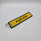 BRAND NEW JDM INITIAL D NIGHTKIDS MT MYOGI DOUBLE SIDE Racing Cell Holders Keychain Universal