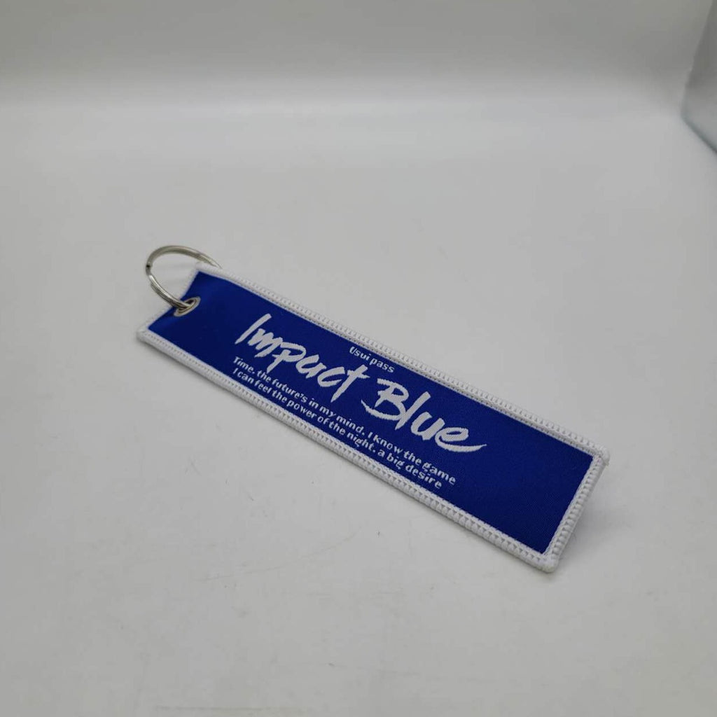 BRAND NEW JDM INITIAL D IMPACT BLUE USUI PASS DOUBLE SIDE Racing Cell Holders Keychain Universal