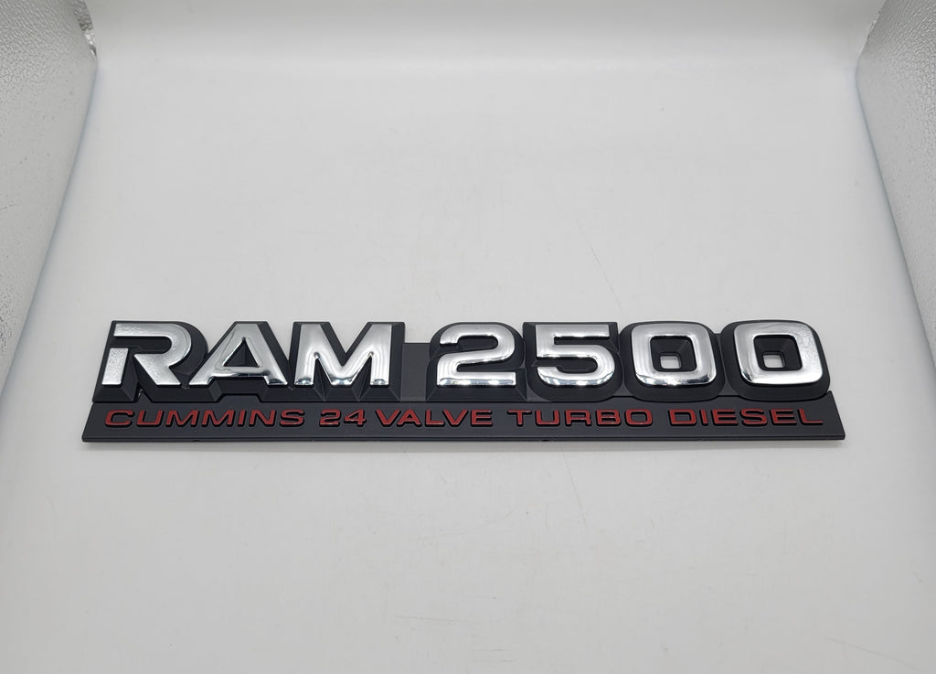 BRAND NEW 1998-2002 DODGE RAM 2500 CUMMINS 24 VALVE TURBO DIESEL EMBLEM BADGE MOPAR