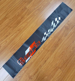 Brand New Universal 53'' Tom's Toyota Carbon Fiber Vinyl Front Window Windshield Banner Sticker Decal